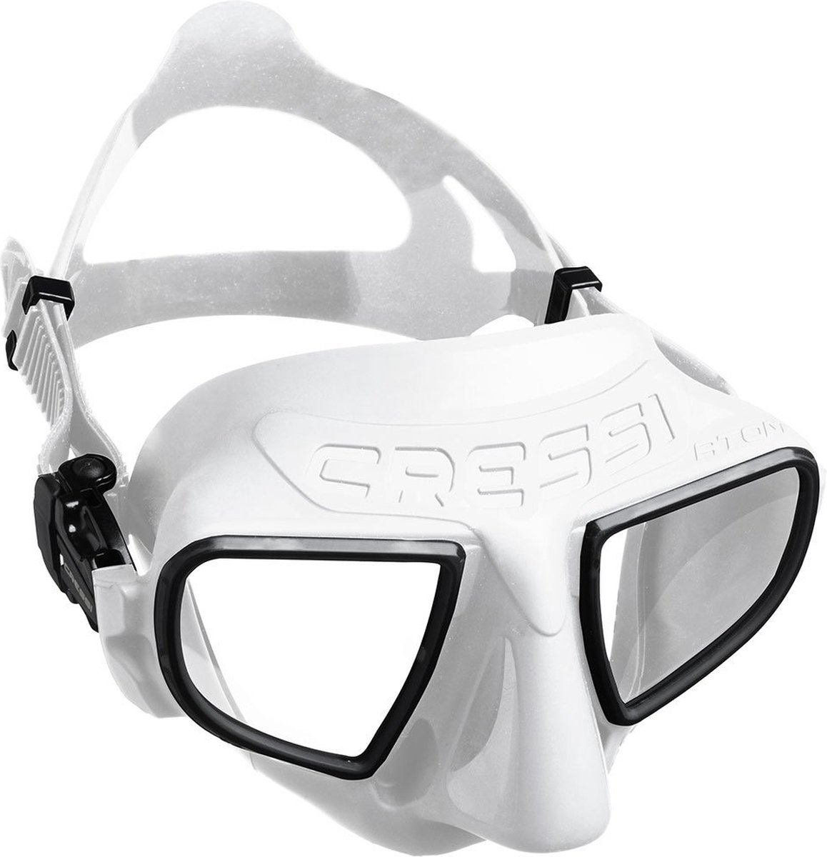 Cressi Atom masker Wit