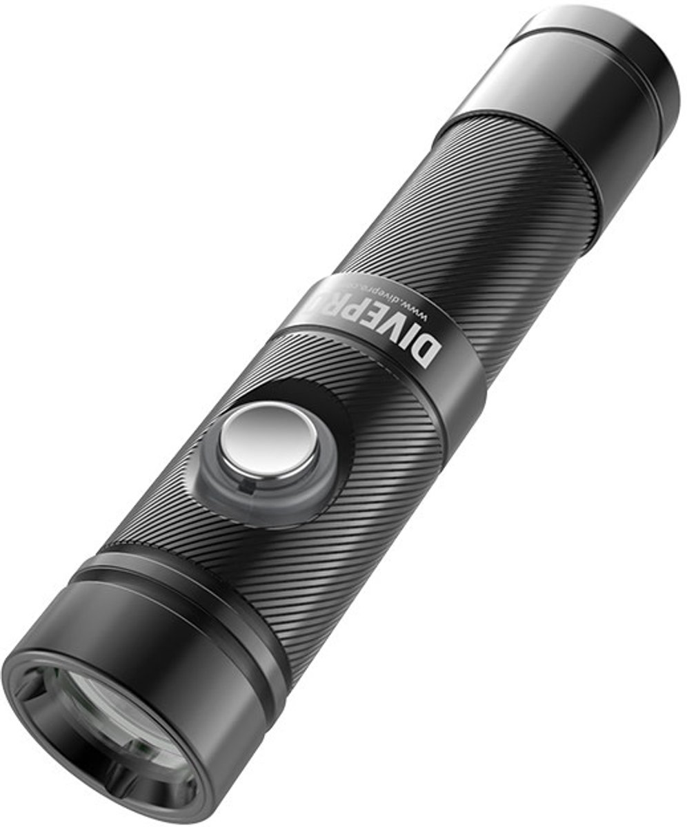 Divepro S10 Under Water Diving S10 1000 Lumens 6° Duiklamp Zilver 1000 Lumen