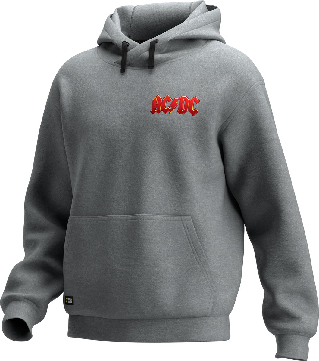 AC/DC hoodie grijs XXL
