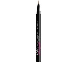 Foto: Nyx professional makeup lift snatch brow tint pen taupe getinte wenkbrauw liner grijsbruin