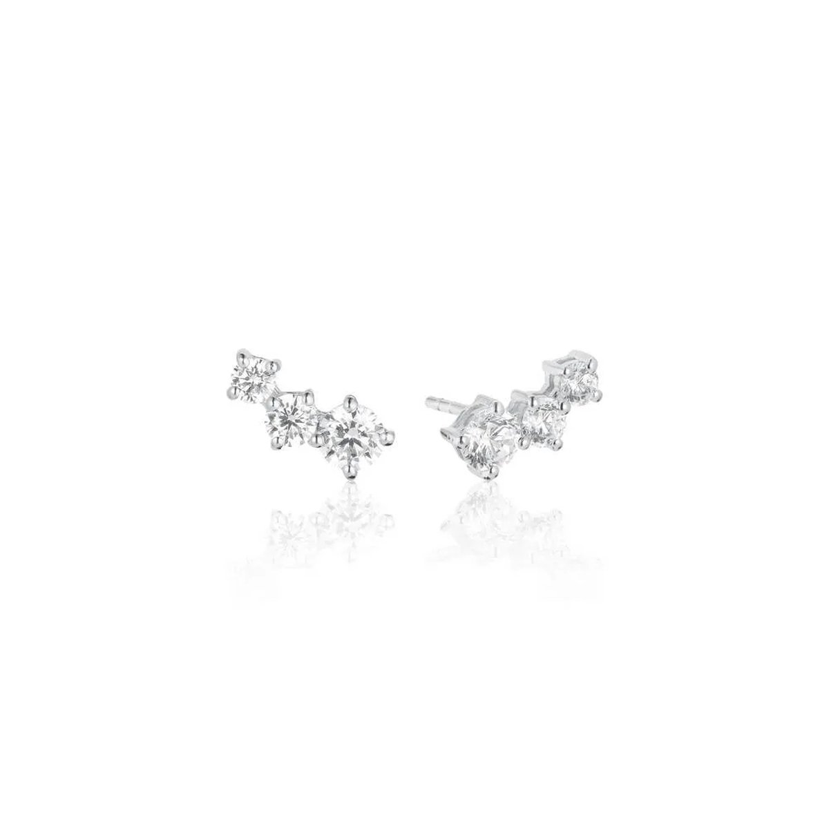 Sif Jakobs sieraden Dames 925 sterling zilveren Zirkonia One Size Zilver 32019260