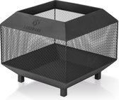 Bol.com LANDMANN vuurkorf 44x44cm zwart aanbieding