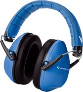 Gehoorbescherming Kind - Gehoorbeschermers Oorkappen Kinderen - 27dB - 3-16 jaar - Blauw - V-Zilla