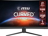 Bol.com MSI G27C4X - 250Hz - Curved - Full HD - 27Inch - Gaming Monitor aanbieding