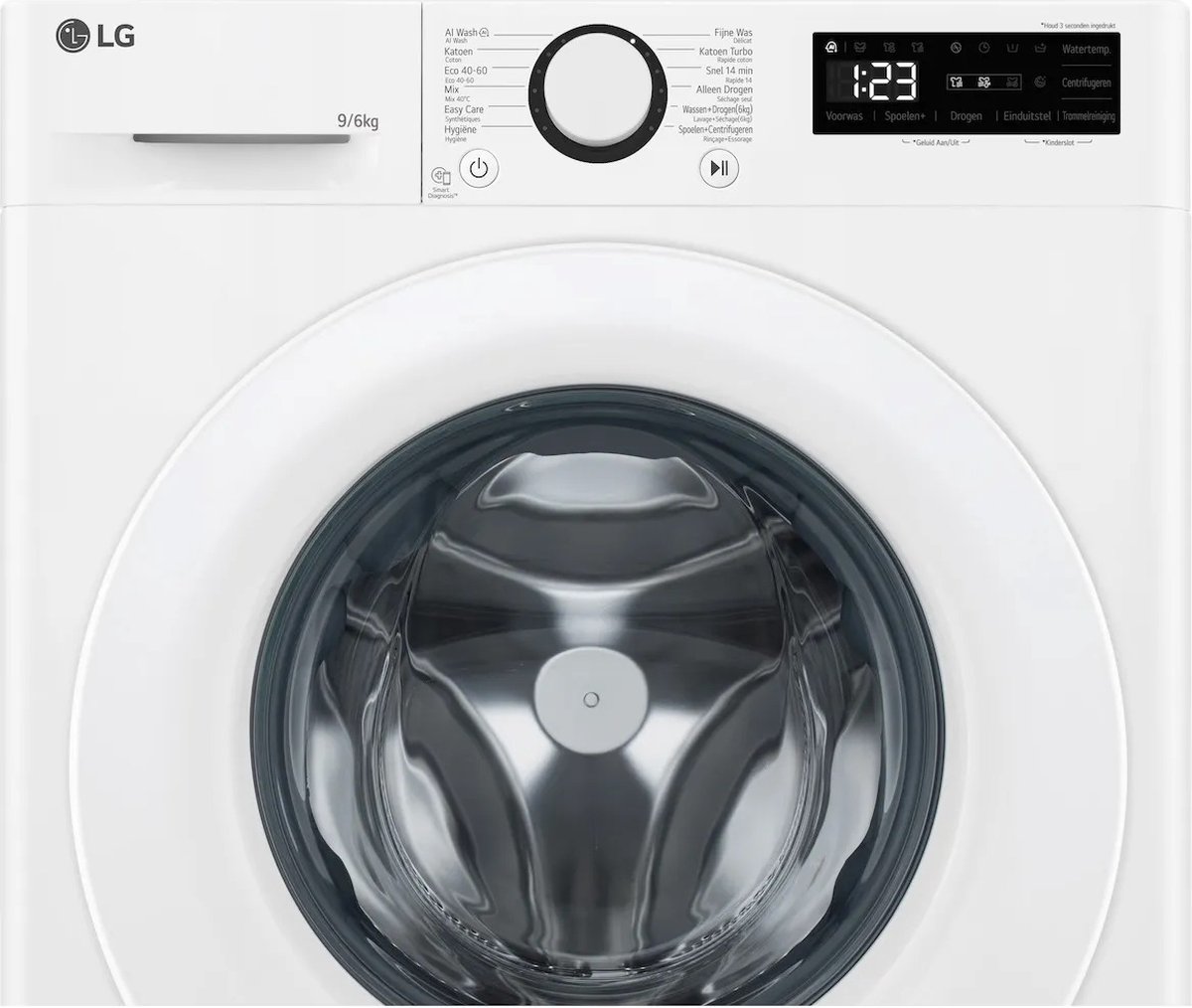 LG F4DR3096N3W Was-droogcombinatie