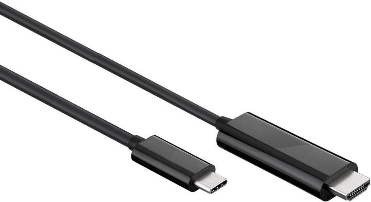 USB C naar HDMI kabel - 4K (60 Hz) - Male naar male - 3 meter - Allteq