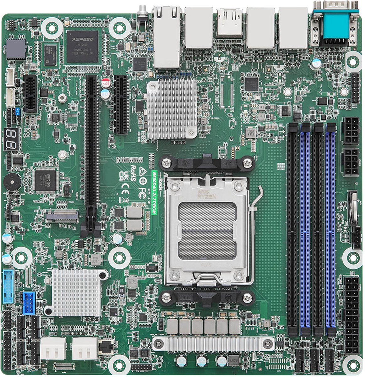 Moederbord AMD Asrock Rack B650D4U-2L2T/BCM