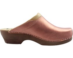 Medische klompen - Werkklompen - Zorgklompen - PU klompen met kunststof zool - Ziekenhuis klompen - Dames klompen - Ledi - Perfect Pink - maat 36