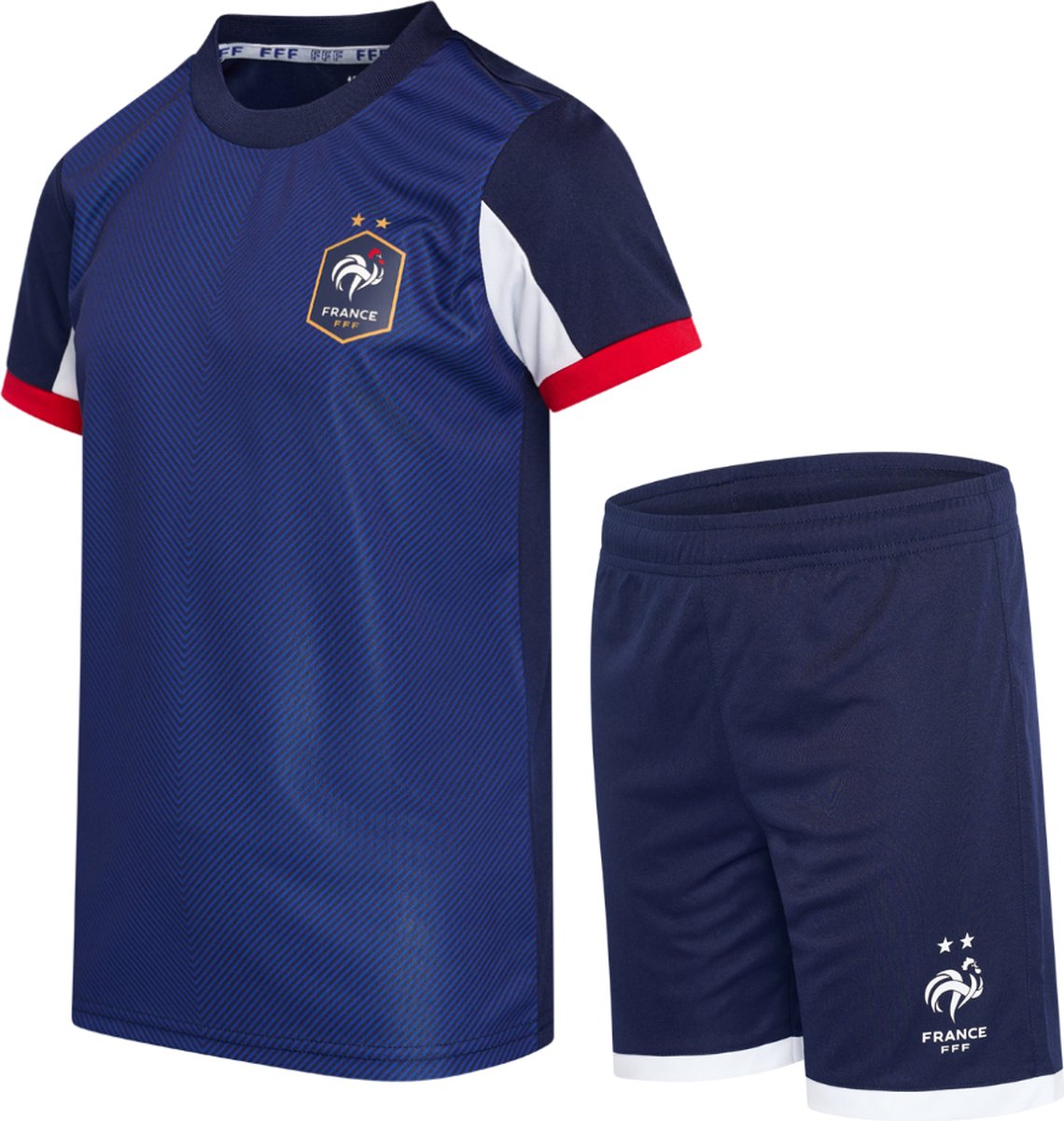 T-Shift Officiel Equipe France MBAPPÉ Enfant - Collection FFF Coton