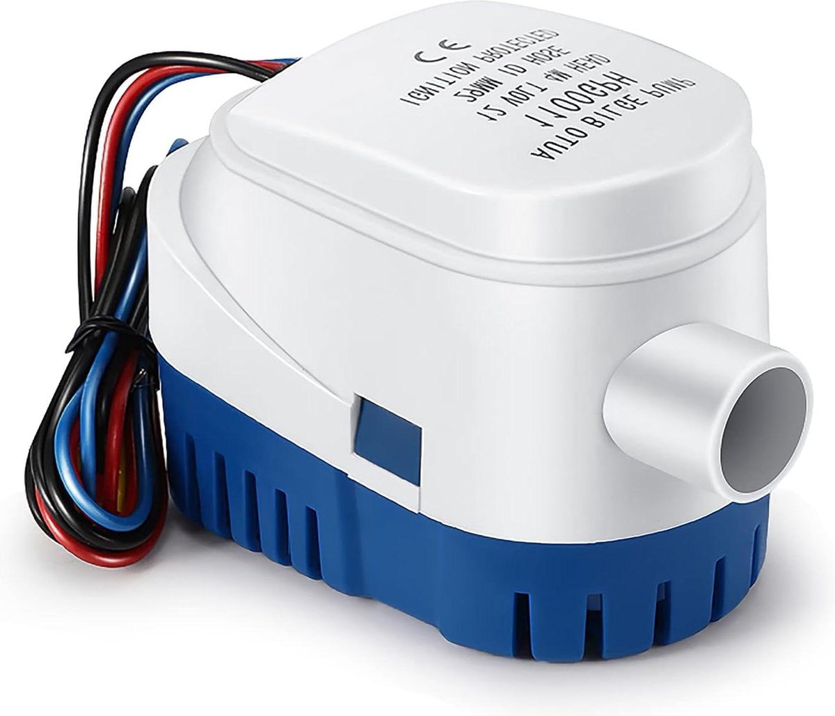Automatische bilgewaterpomp 12V - 1100 GPH voor boten met vlotterschakelaar