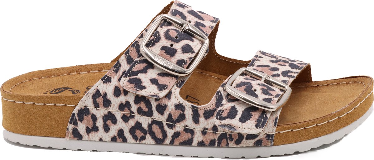 MUBB Luipaard Slipper Dames - Maat 38