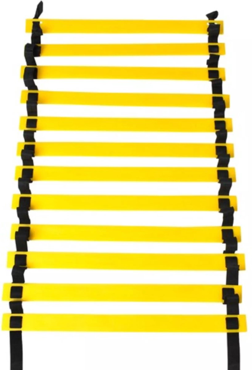 Trainingsladder 6 meter - Fitness agility ladder - loopladder - speedladder - incl. draagtas – foto 5