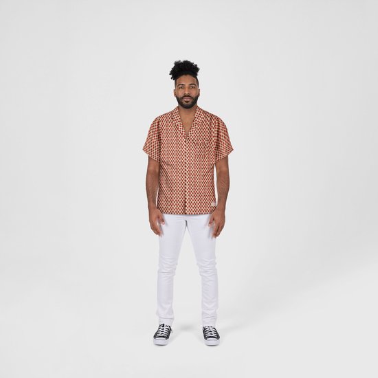 Scotch & Soda Chemise imprimée à manches courtes Chemise Homme - Taille XXL