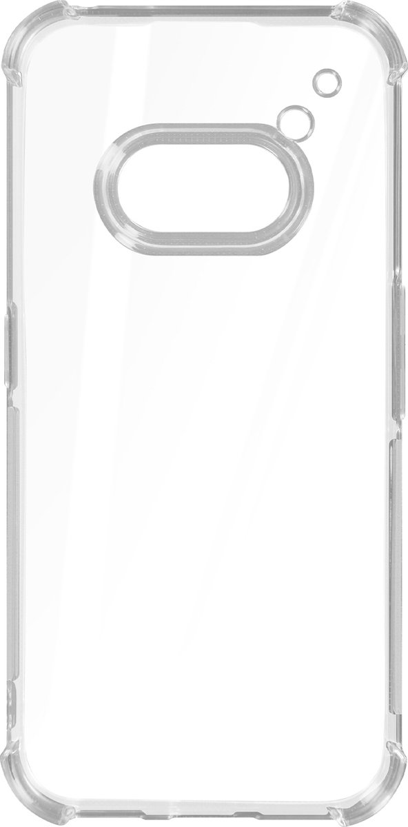 Avizar Hoes Geschikt voor Nothing Phone 2a à Munten Bumper, Transparant