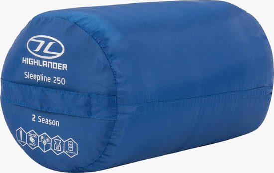 Highlander Sleepline 250 Mummy Slaapzak - Roze van HI — afbeelding 3