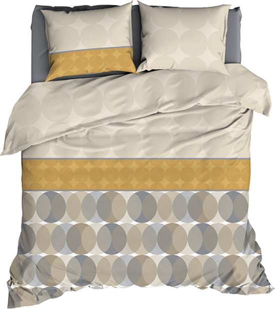 Rapport Boston Dekbedovertrek Bedset, Wit, Tweepersoons