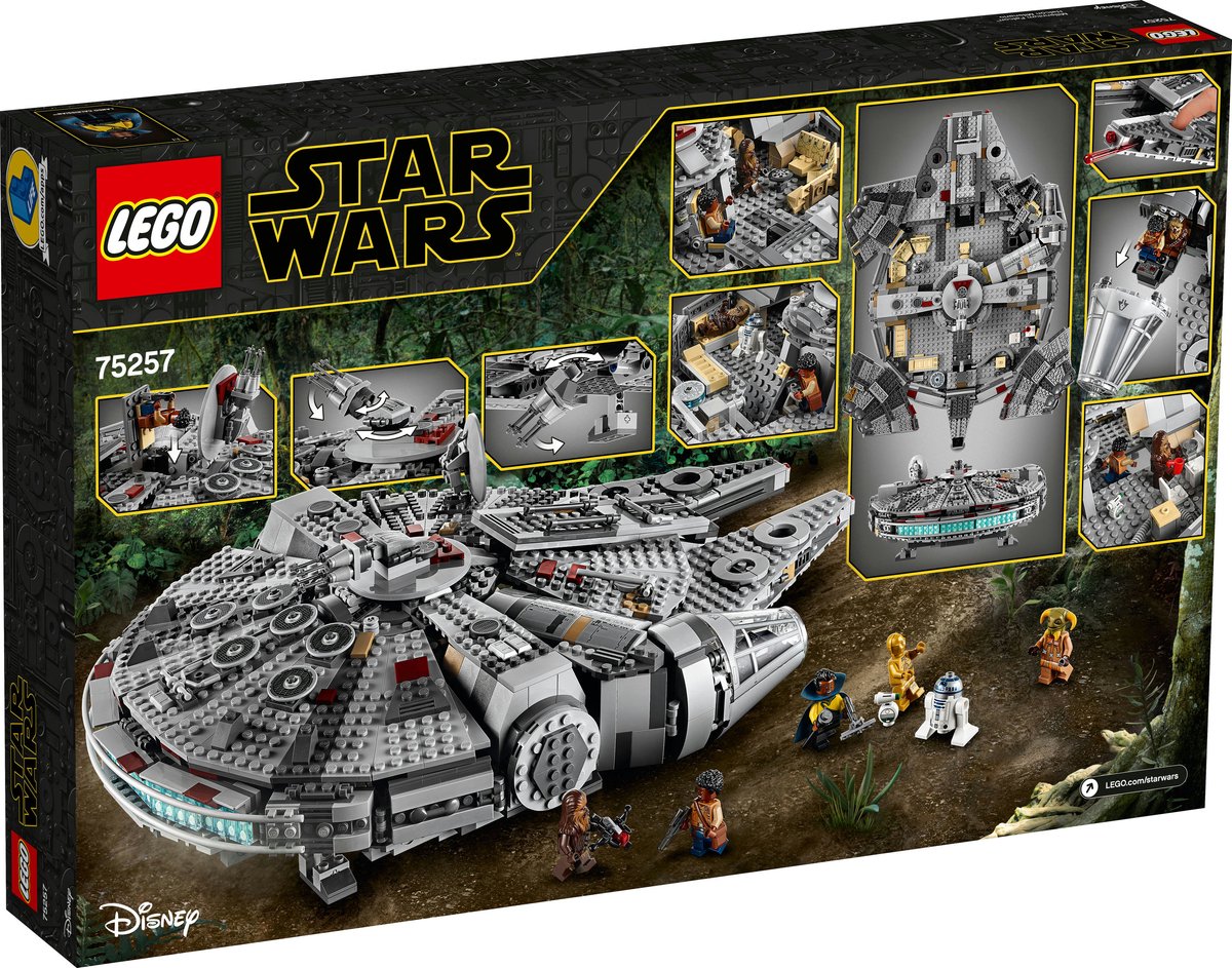 LEGO Star Wars Millennium Falcon™ 75257 — afbeelding 14