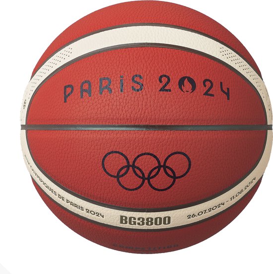 Molten B7G3800 trainingsbasketbal * Olympische Spelen Special Edition * Paris 2024 * Maat 7