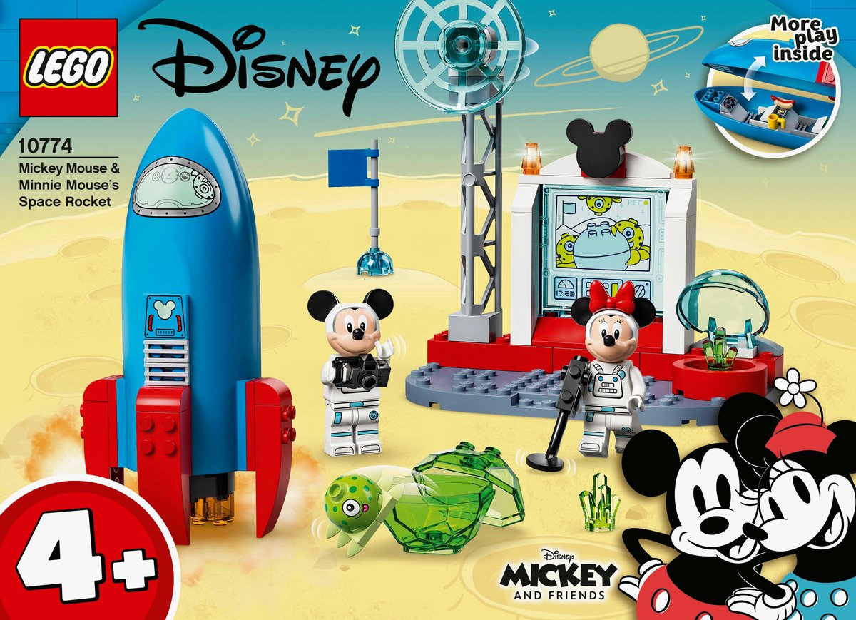 LEGO Disney Mickey and Friends Mickey Mouse & Minnie Mouse ruimteraket 10774 — afbeelding 14