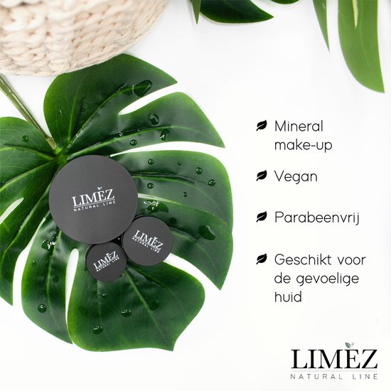 Limèz - Natural line - Blush Coral Mineral - Natuurlijk - Vegan - Minerale make-up