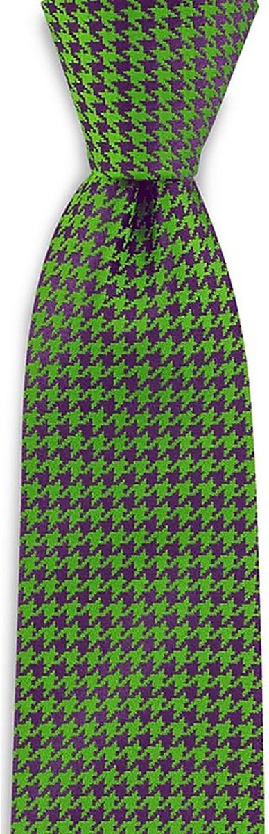 We Love Ties - Stropdassen - Stropdas Audrey groen - paars / groen