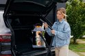 Zeegma PRO MULTI Stofzuiger voor droog en nat 1600W Voor as, puin, water, bekleding en tapijten, Industriële stofzuiger, roestvrijstalen tank van 25L, uitblaasfunctie, Kabel 7m, Accessoires en filters
