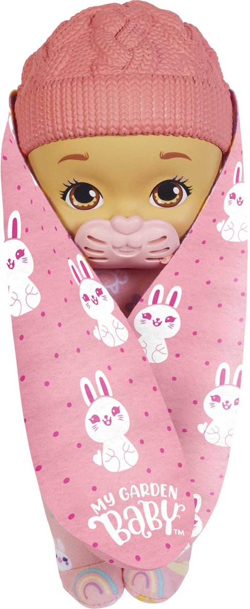 My Garden Baby - Mijn eerste babykonijn, roze, 23 cm - Pop / Poupon - Vanaf 18 maanden — cadeau in Spellen & Speelgoed - foto 6