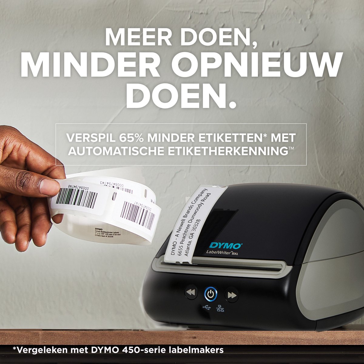 DYMO LabelWriter 5XL – verzendlabelprinter voor webwinkeliers thumbnail 5
