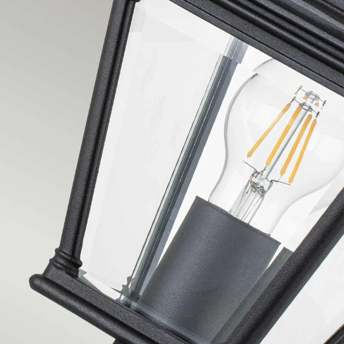 Elstead Lighting Mini LED Tuin Pilaar Bayview | 1X E27 Max 60W | IP44 (Outdoor) | Black