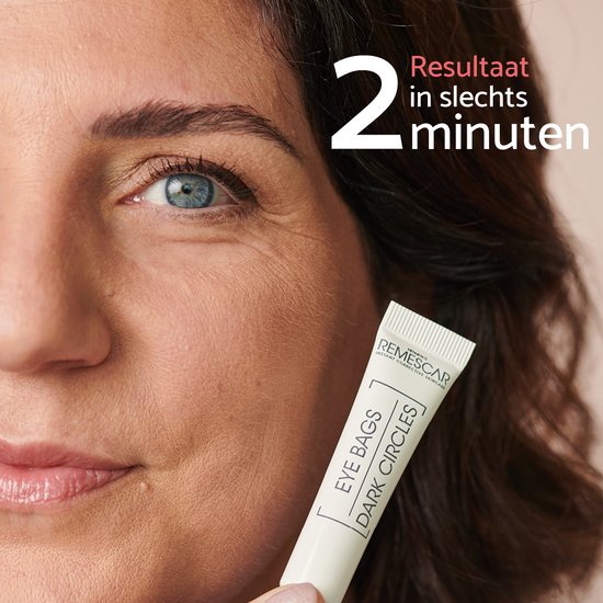 Remescar Wallen en Donkere Kringen - Oogcreme met anti aging effect voor vrouwen, verwijdert wallen en donkere kringen in slechts 2 minuten, 8 ml voor maar liefst 180 applicaties