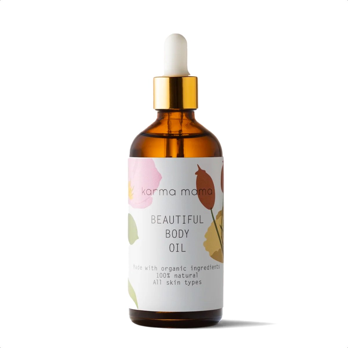 Goedkoopste Karma Mama Beautiful Body Oil - 100ml Zwangerschapsolie - Helpt bij Striae Tijdens en Na Zwangerschap - Bio Oil Huidolie - Ontspannende Geur