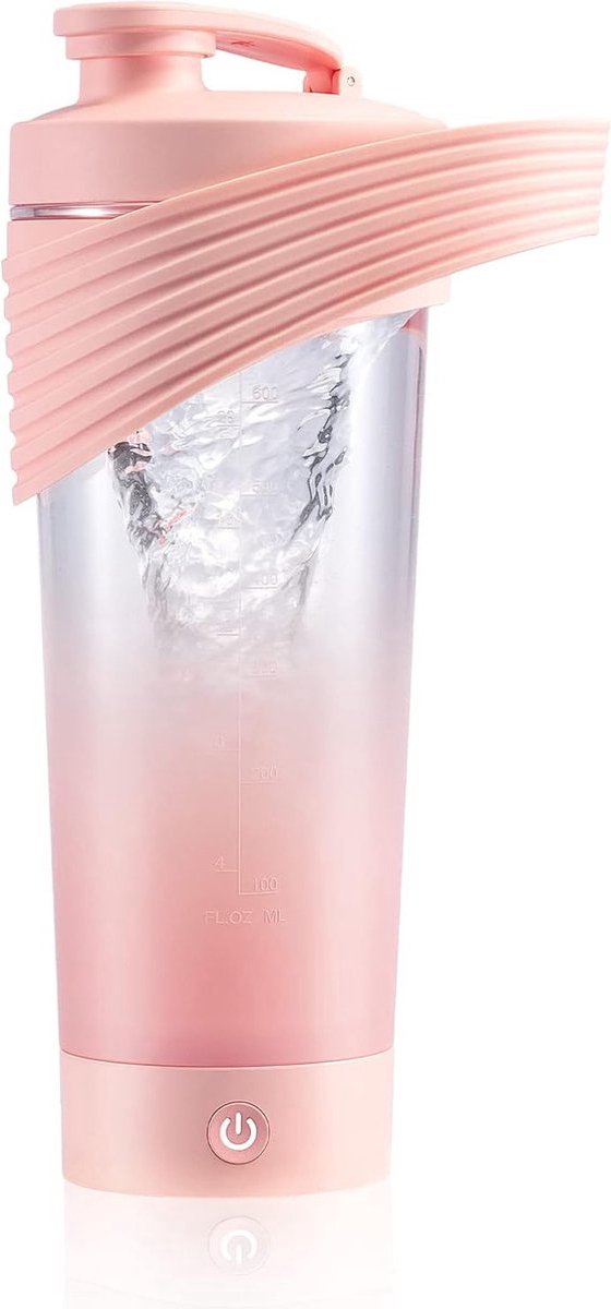 Goedkoopste Draagbare Elektrische Shakebeker - Grote Capaciteit - BPA-vrij - Proteïne Mixer Fles 800 ml (Zwart