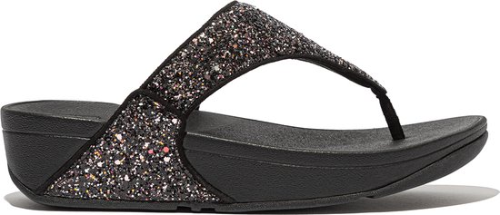 Sandales à entredoigts Glitter Multi FitFlop Lulu pour femme - Zwart Multi