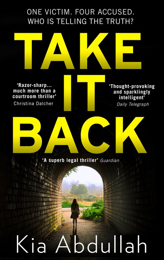 Take It Back The thrilling, explosive and shocking novel tha ... - cover