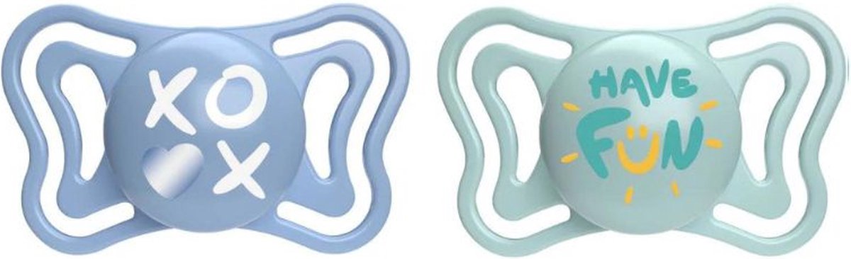 Chicco Physio Forma Light Fopspeenset 2 stuks 6-16m Lichtblauw
