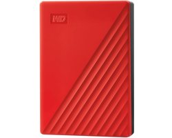 Western Digital My Passport - Externe harde schijf - 5 TB Rood