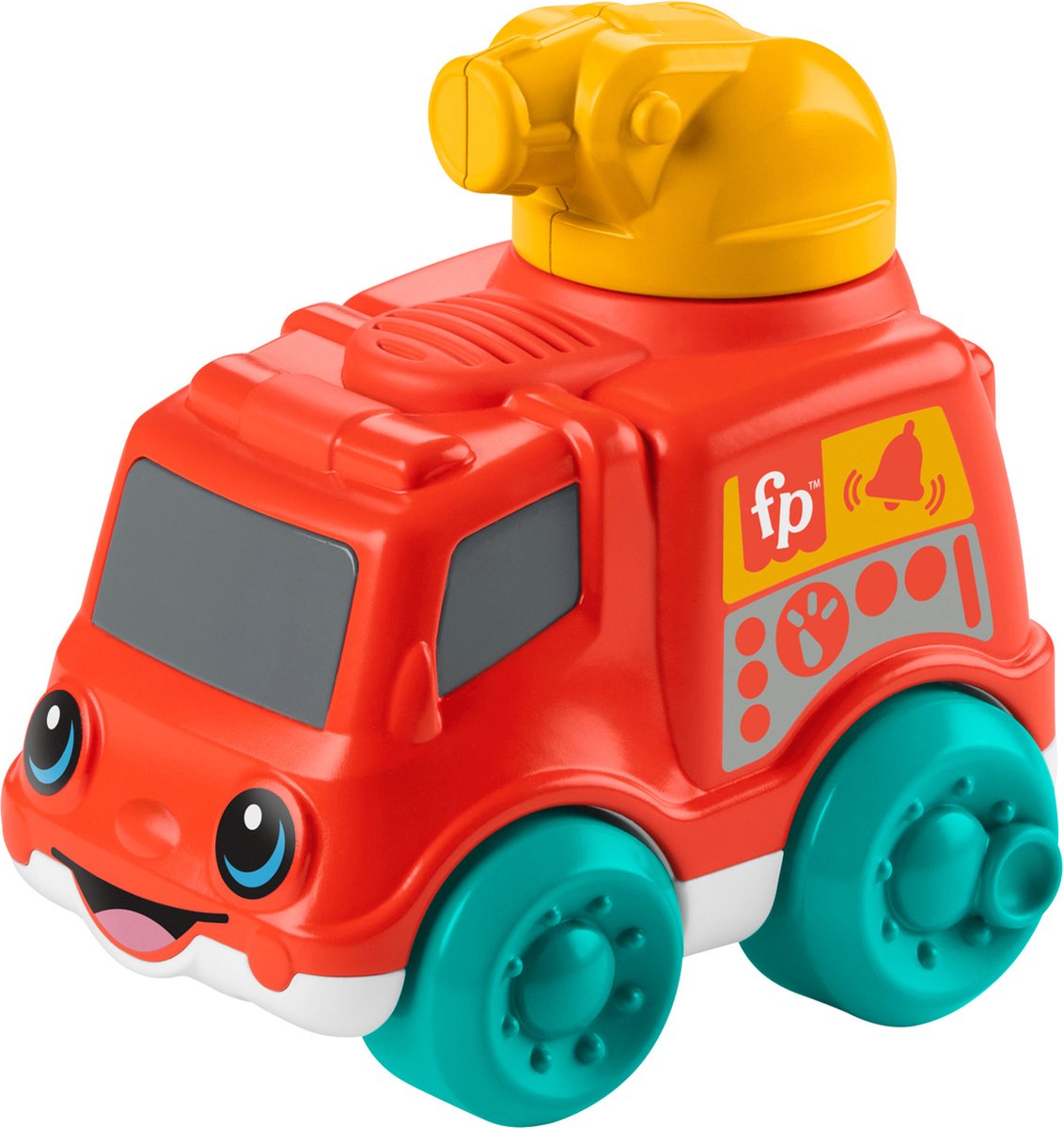 Fisher Price Duw Voertuig Rood