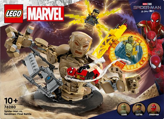 LEGO Marvel Spider-Man vs. Sandman: Eindstrijd - Bouwset voor 10+