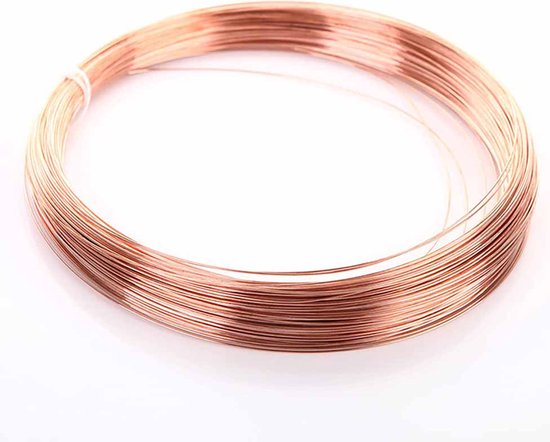 fil de cuivre non peint 1,25 mm - 10 mètres