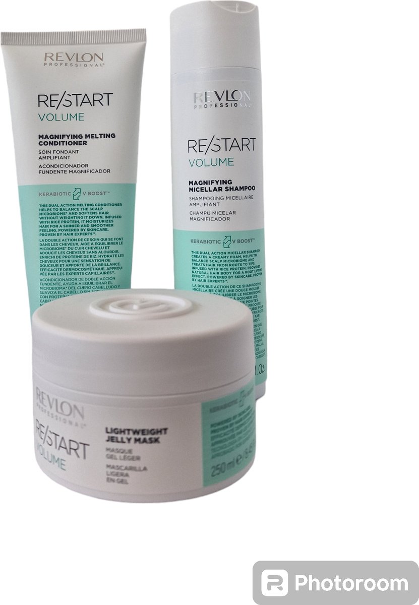 Revlon Restart Volume Trio Shampoo 250ml + Conditioner 200ml + Mask 250ml