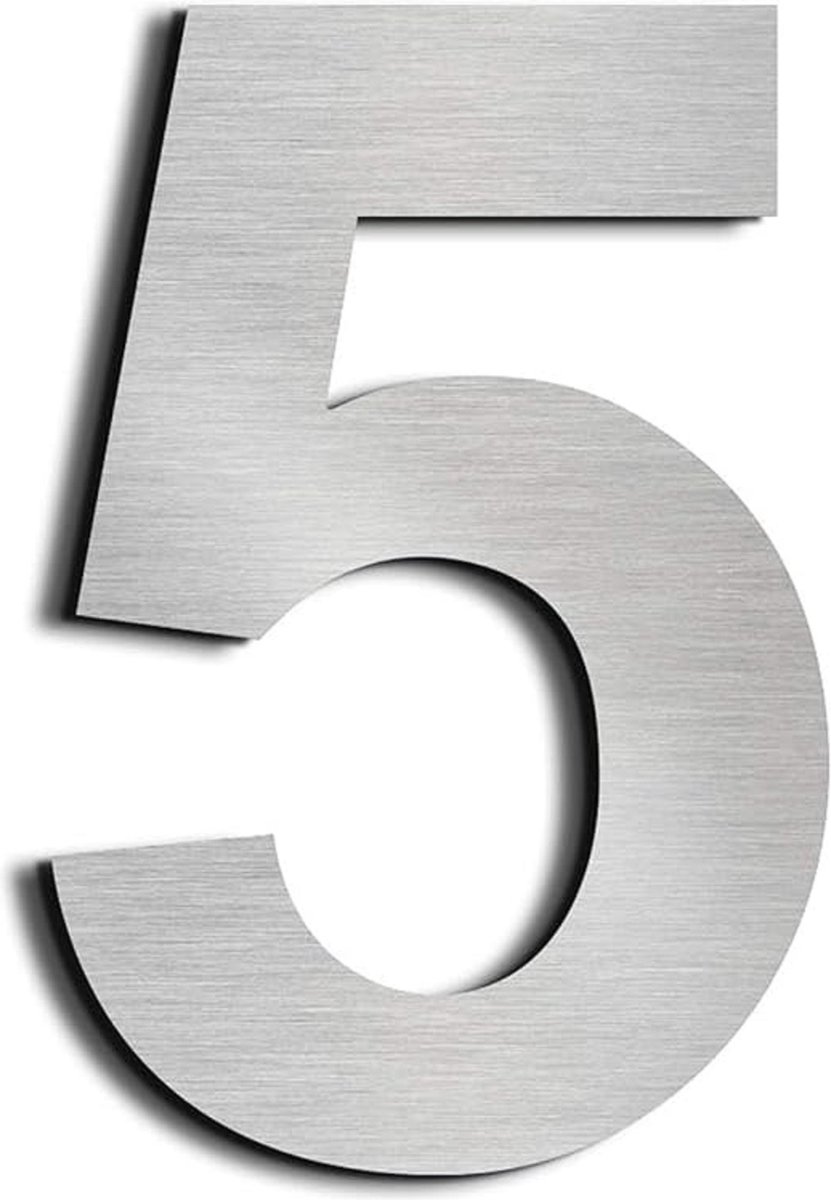 House number 15.3L x 10W centimetres