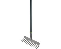 Carbon Steel Garden Rake - Draper - 1 stuks 88795 combisystem lawn rake