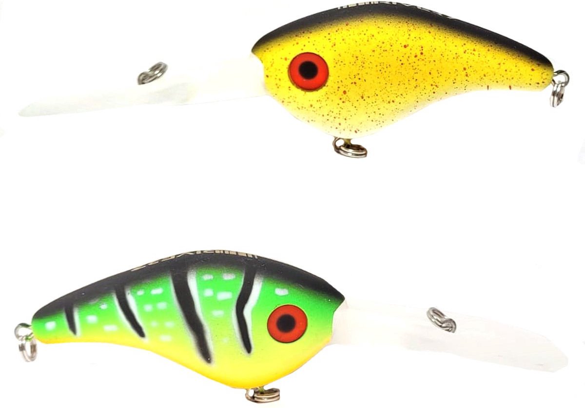 River7 DD Two Tone Crankbait | 6.5cm | 15.5g Gold Perch 6.5cm