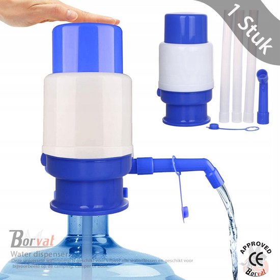 Foto: Borvat universele water pomp voor waterflessen water dispenser waterpompje voor camper camping boot