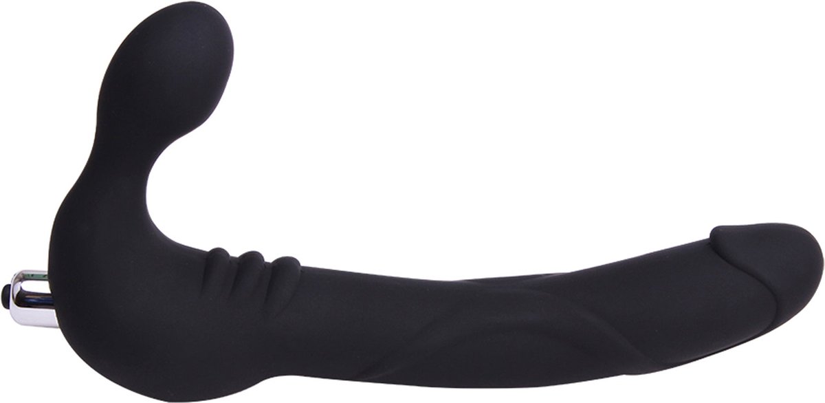 Goedkoopste Black Mont - Strap On Cavalier - Strap On Vibrator - Zwart