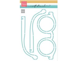 Craft Stencil, Glasses