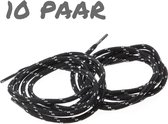 Grisport Werkschoen veters - zwart/grijs - 140cm , per 10 paar.