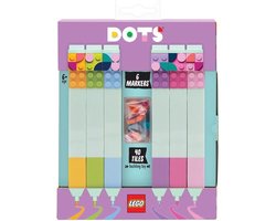foto van Lego Stationery 3.0 Dots Marker / Stiften - 6 Pack