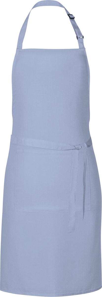 Grillschort met zak - Light Blue - 85 x 72 cm - Link Kitchen Wear