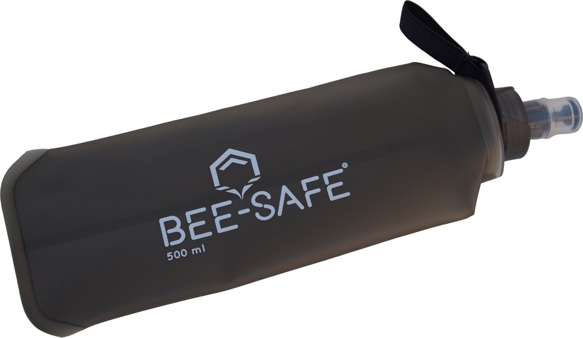 Soft Drink Bottles | anthracite | BEE SAFE -500ML- | flask | Soft Drink Bottles | zachte drinkfles | flexibele drinkfles | opvouwbare drinkfles